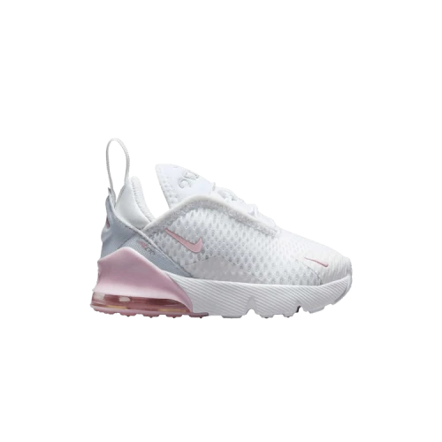 Nike Air Max 270 White Light Smoke Grey Pink Foam (TD)