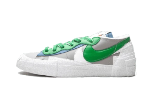 Nike Blazer Low sacai Medium Grey Classic Green