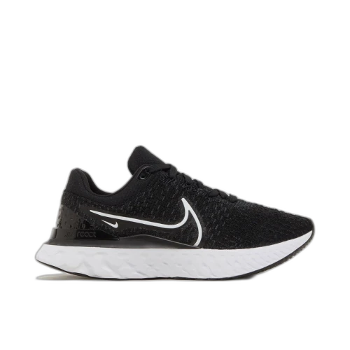 Nike React Infinity Run Flyknit 3 Black White (Women's)