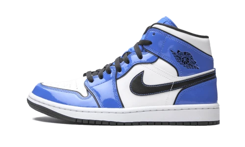 Jordan 1 Mid Signal Blue