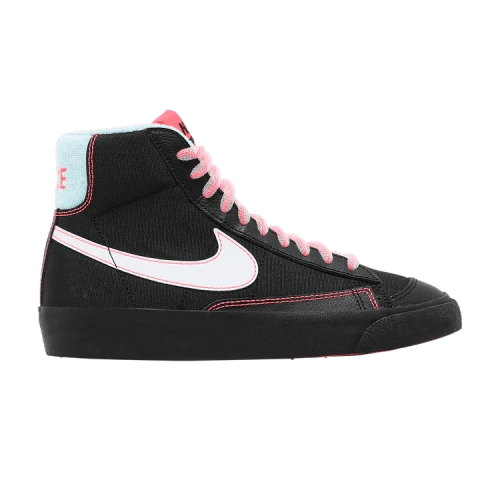 Nike Blazer Mid '77 Black Atomic Pink (GS)