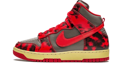 Nike Dunk High 1985 Red Acid Wash