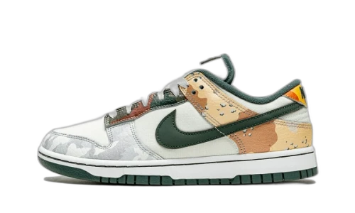 Nike Dunk Low SE Sail Multi-Camo