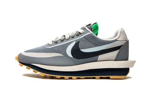 Nike LD Waffle sacai CLOT Kiss of Death 2 Cool Grey (NTWRK Special Packaging)