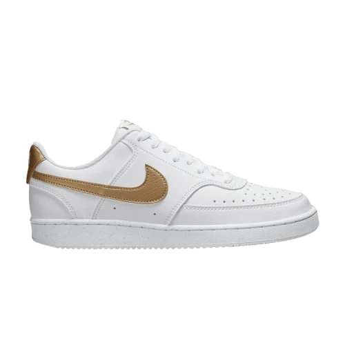 Nike Court Vision Low Next Nature White Metallic Gold (Women's)