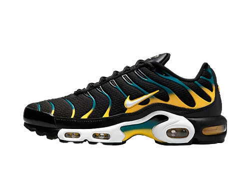 Nike Air Max Plus Black Teal Yellow