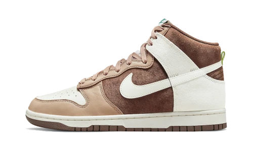 Nike Dunk High Light Chocolate