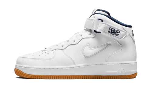 Nike Air Force 1 Mid QS Jewel NYC White Midnight Navy