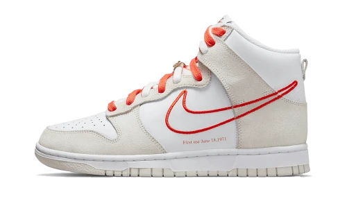 Nike Dunk High First Use White Sail Orange (Women's)