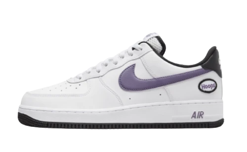 Nike Air Force 1 Low Hoops White Canyon Purple