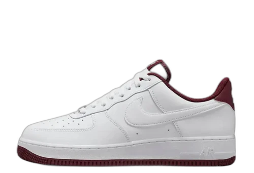 Nike Air Force 1 Low '07 White Dark Beetroot