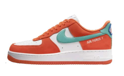 Nike Air Force 1 Low '07 LV8 Athletic Club White Orange