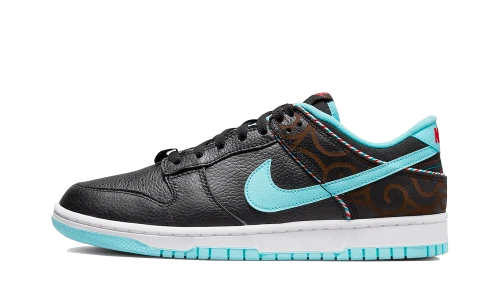 Nike Dunk Low SE Barber Shop Black