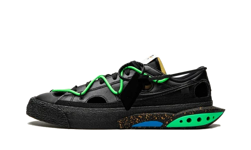 Nike Blazer Low Off-White Black Electro Green