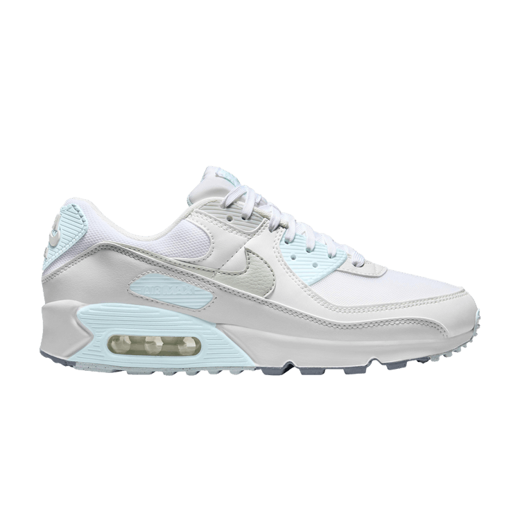 Nike Air Max 90 White Glacier Blue (Women's)