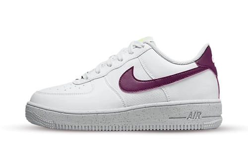 Nike Air Force 1 Low Crater Next Nature White Sangria (GS)
