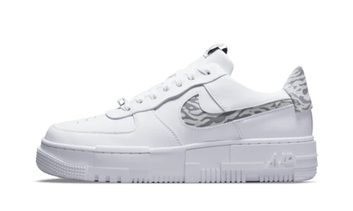 Nike Air Force 1 Low Pixel SE White Zebra (Women's)