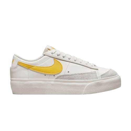Nike Blazer Low Platform Sail Vivid Sulfur (Women's)