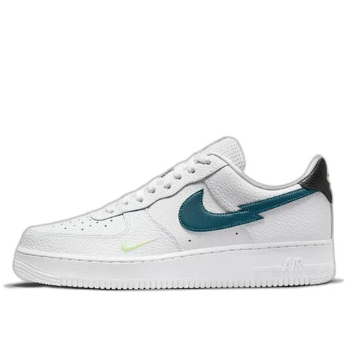 Nike Air Force 1 Low Split Swoosh White Aquamarine