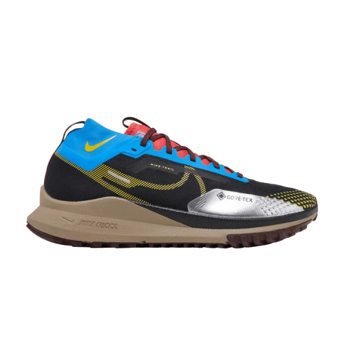 Nike React Pegasus Trail 4 Gore-Tex Black Vivid Sulfur Blue