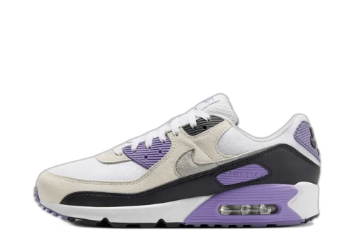 Nike Air Max 90 White Dusty Amethyst Photon Dust Light Smoke Grey