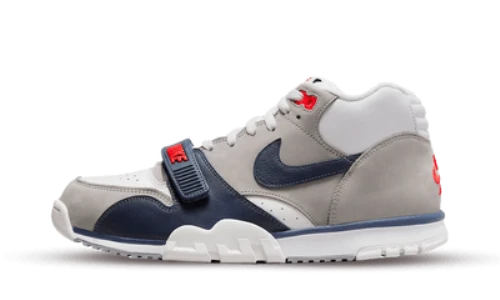Nike Air Trainer 1 White Midnight Navy Medium Grey