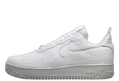 Nike Air Force 1 Low Crater Flyknit White Platinum Tint