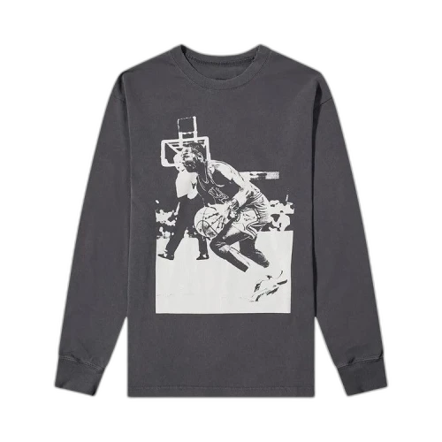 Jordan x Union M J L/S T-Shirt (Asia Sizing) Off Noir