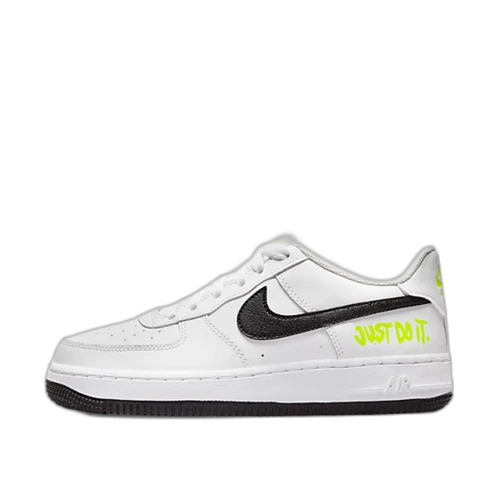Nike Air Force 1 Low Just Do It White Volt (GS)