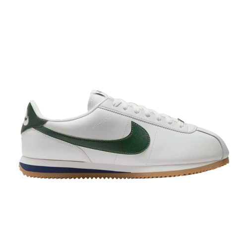 Nike Cortez Leather Summit White Fir Midnight Navy