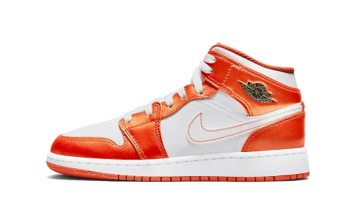 Jordan 1 Mid Metallic Orange (GS)