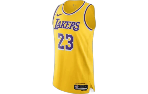 Nike NBA Los Angeles Lakers Icon Edition 2022/23 Dri-Fit ADV Authentic Jersey Amarillo Yellow