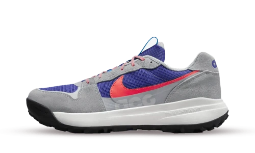 Nike ACG Lowcate Wolf Grey Bright Crimson
