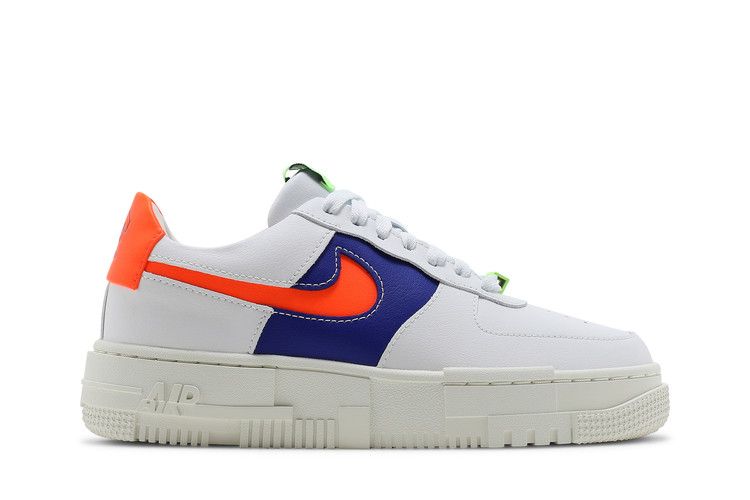Nike Air Force 1 Low Pixel White Concord Crimson (Women's)