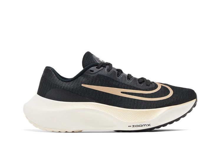 Nike Zoom Fly 5 Black Metallic Gold Grain