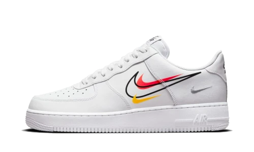 Nike Air Force 1 Low Multi-Swoosh White
