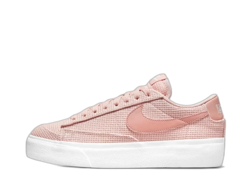 Nike Blazer Low Platform Pink Oxford Summit White Pink Oxford Rose Whisper (Women's)