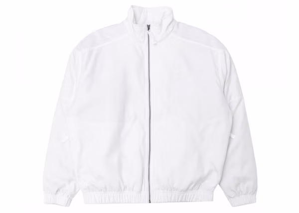 Nike Sportswear Solo Swoosh Satin Jacket White