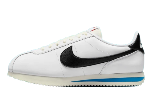 Nike Cortez White Black Light Photo Blue (Women's)
