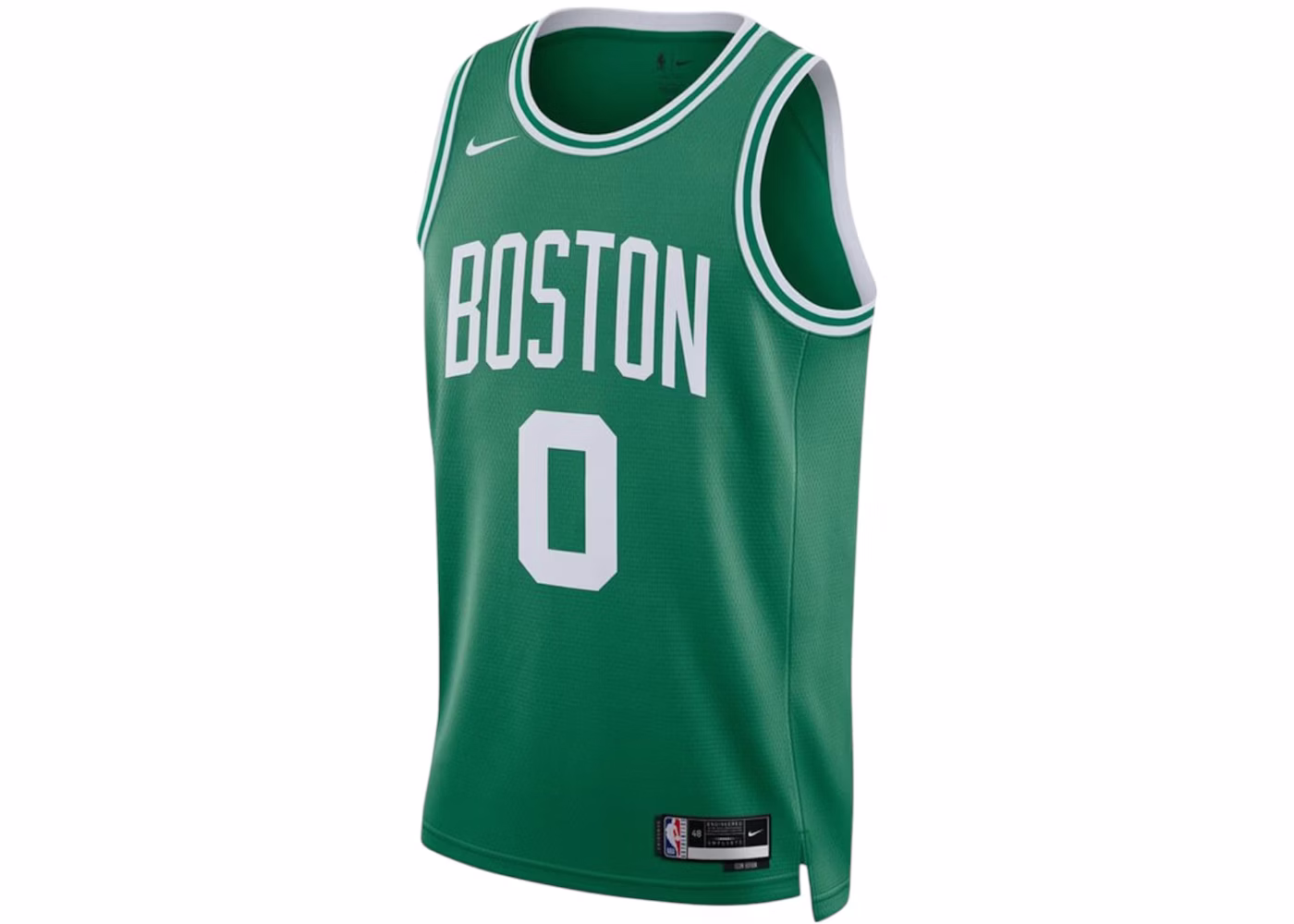 Nike NBA Boston Celtics Jayson Tatum Icon Edition Jersey Green/Yellow