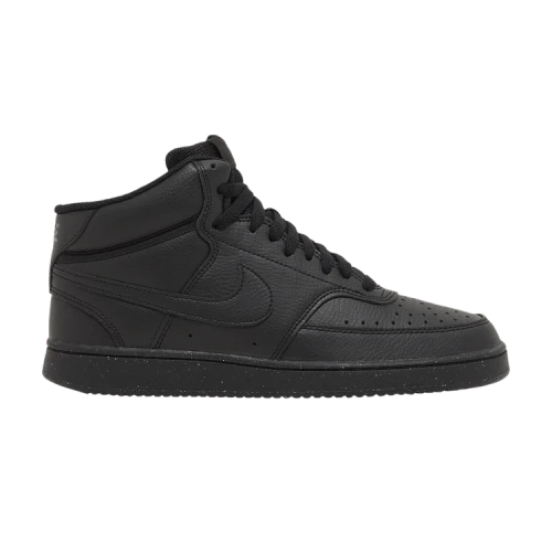 Nike Court Vision Mid Next Nature Triple Black