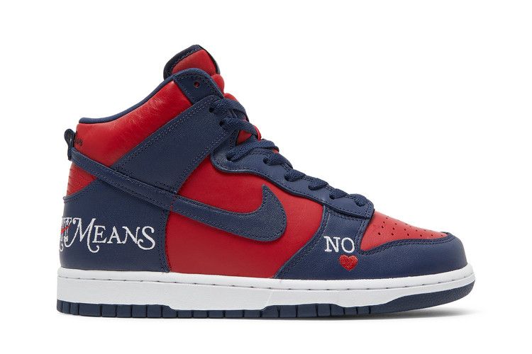Nike SB Dunk High Supreme By Any Means Navy