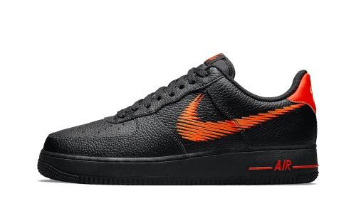 Nike Air Force 1 Low Zig Zag Black Orange