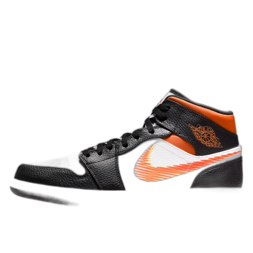 Jordan 1 Mid Zig Zag Swoosh