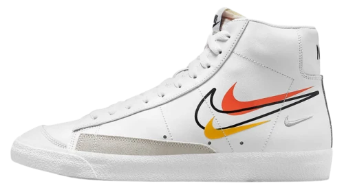 Nike Blazer Mid 77 Multi-Swoosh White