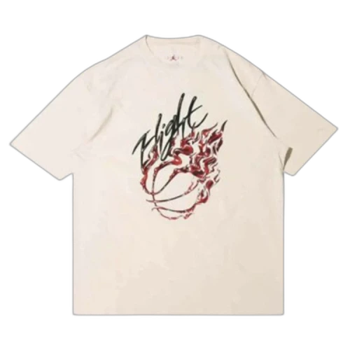 Jordan x Travis Scott Flight Graphic Tee Cream