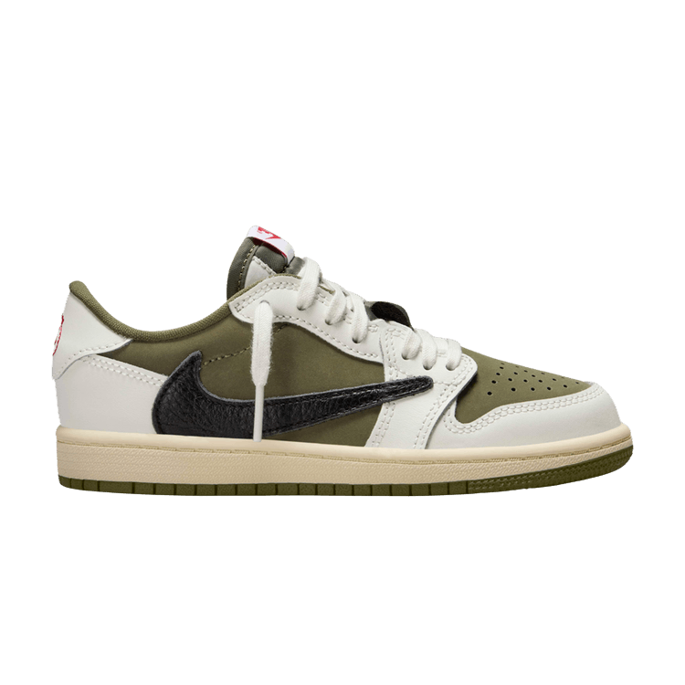 Jordan 1 Retro Low OG SP Travis Scott Medium Olive (PS)