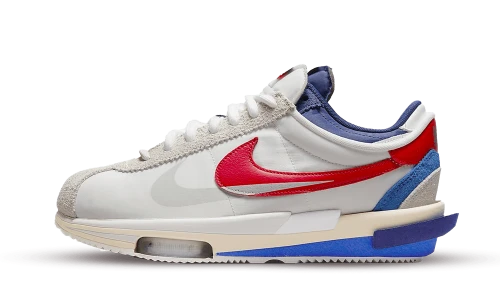 Nike Zoom Cortez SP sacai White University Red Blue