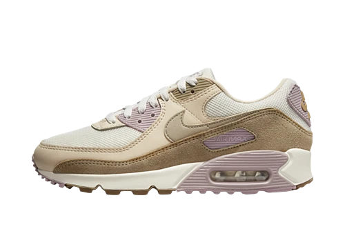 Nike Air Max 90 Sail Tan Pink (Women's)