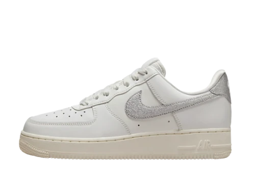 Nike Air Force 1 '07 Summit White Sail White Metallic Silver